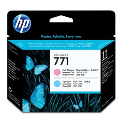 HP No771 Light magenta/light cyan printhead