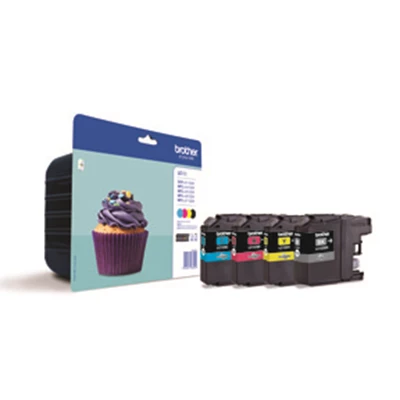 Brother LC123 ink cartridge value packblistered