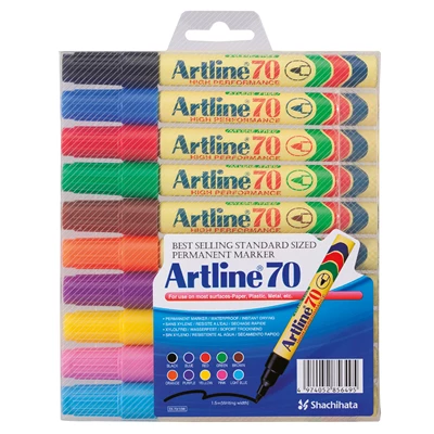 Penna Märk Artline 70 10-set