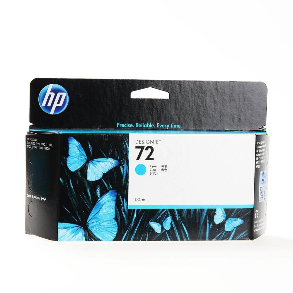 Toner HP Cyan Vivera ink Cartridge no. 72 HP T610