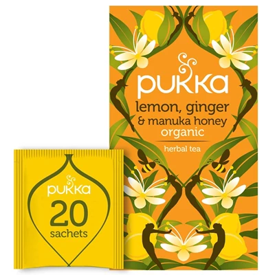 Örtte Pukka Lemon Ginger & Manuka Honey 20st/fp