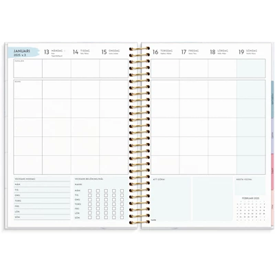 Kalender 2025 Life Organizer Family Planner