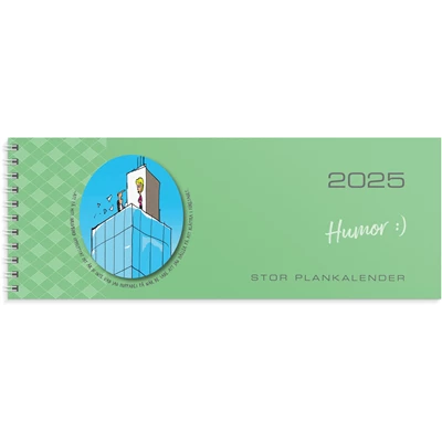 Stor Plankalender 2025  Humor