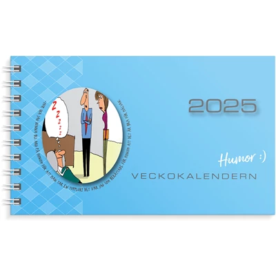 Kalender 2025 Veckokalendern Humor