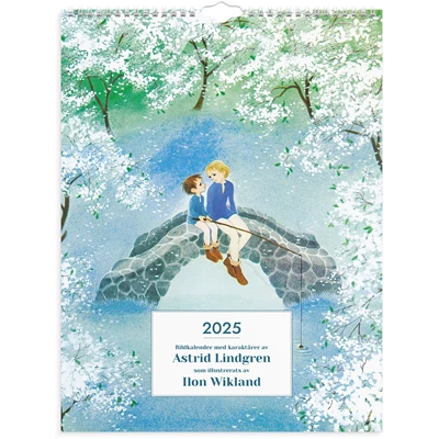 Väggkalender 2025 Ilon Wikland