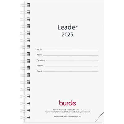 Kalender 2025 Leader refill