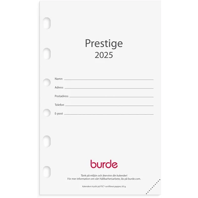 Kalender 2025 Compact kalendersats Prestige