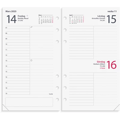 Kalender 2025 Regent kalendersats Agenda