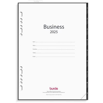 Kalender 2025 Business grundsats