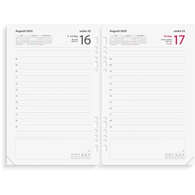 Kalender 2025 Business kalendersats Dagbok