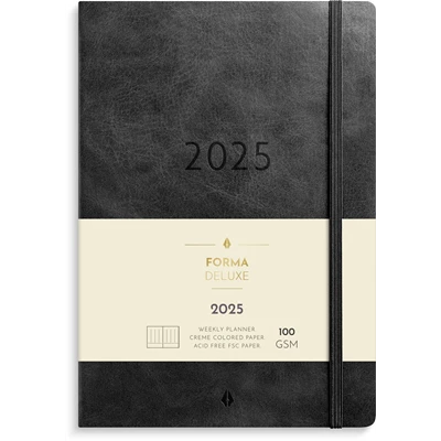 Kalender 2025 Agency Forma Deluxe Svart