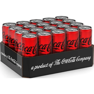 Coca Cola Zero Burk 33cl 20st/kolli
