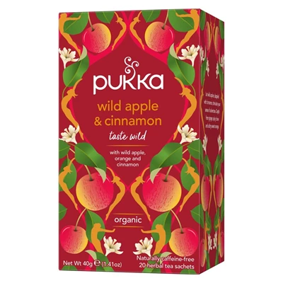 Te Pukka Wild Apple & Cinnamon 20st/fp