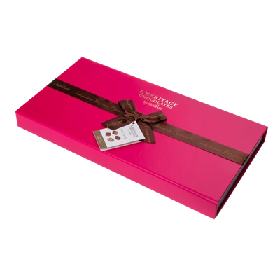 Choklad Magnetic Box - Truffles Pink 420g