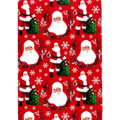 Julpapper Santa Day 57cm x 154m