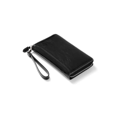 Filofax Malden Personal Compact Zip svart