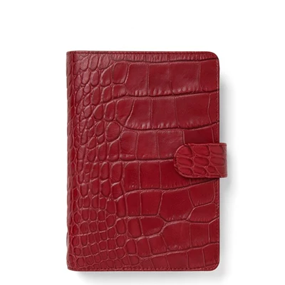 Filofax Classic Croc Personal cherry