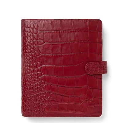 Filofax Classic Croc A5 cherry