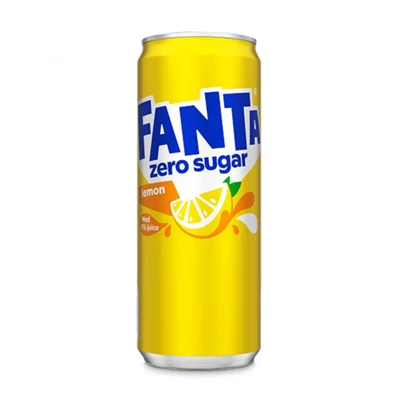 Fanta Lemon Zero Burk 33cl 20st/kolli