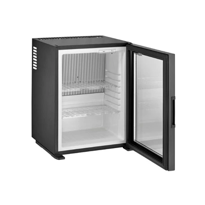 Minibar Edward Peltier 40l Glasdörr Svart