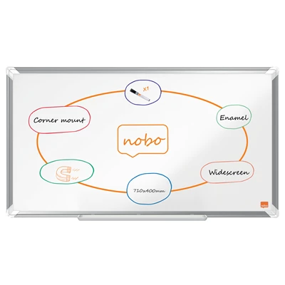 Whiteboardtavla Nobo Premium Plus Emalj widescreen