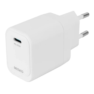 Väggladdare Deltaco USB-C