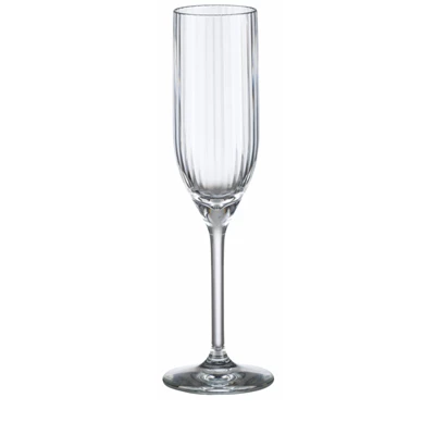 Champagneglas Stripe 18cl Polykarbonat 48st/fp